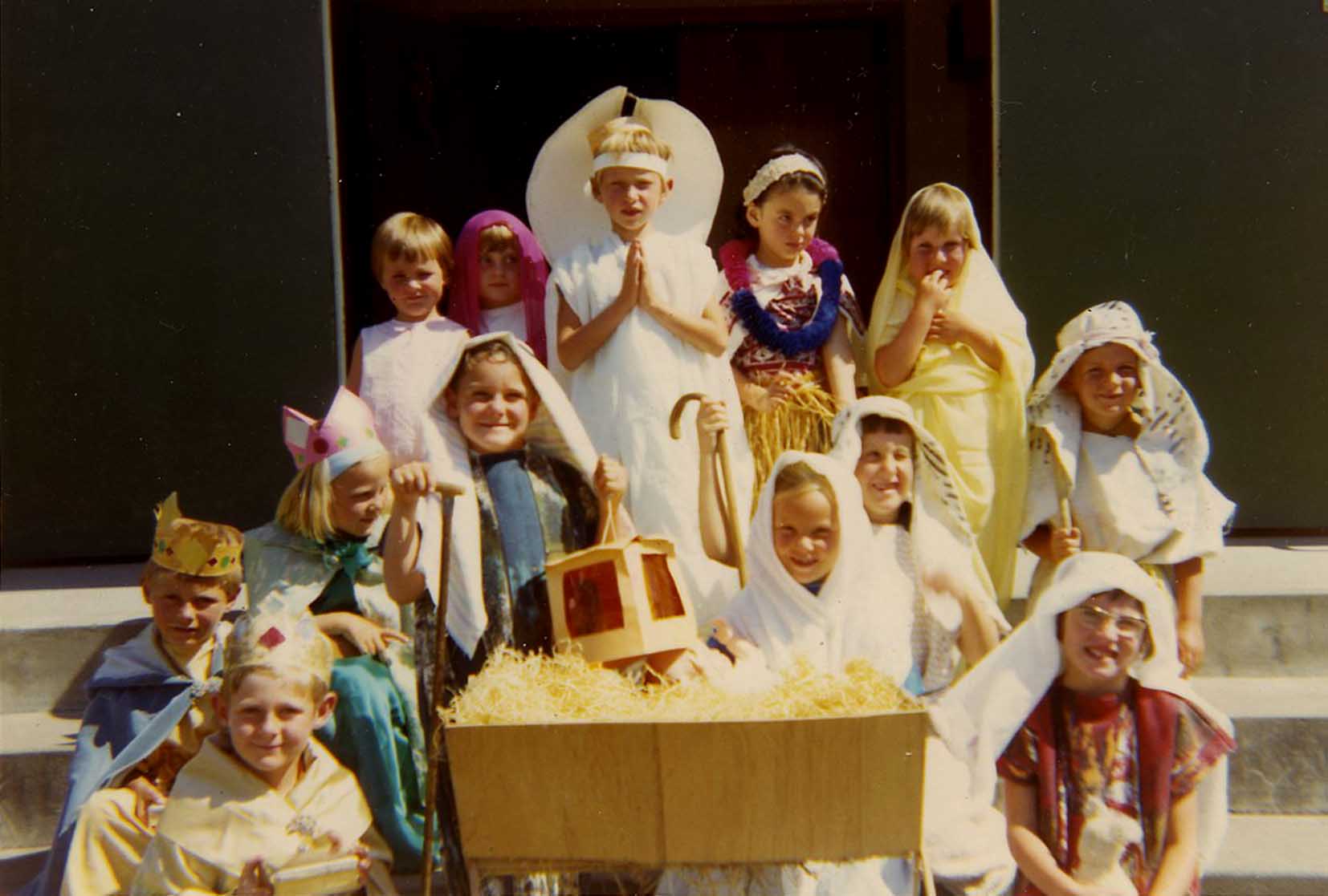 Image result for christmas nativity children performing